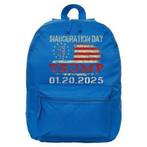 Donald Trump Inauguration Day 2025 47th Usa Flag 16 in Basic Backpack