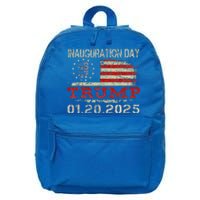 Donald Trump Inauguration Day 2025 47th Usa Flag 16 in Basic Backpack