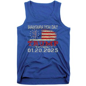 Donald Trump Inauguration Day 2025 47th Usa Flag Tank Top