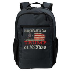 Donald Trump Inauguration Day 2025 47th Usa Flag Daily Commute Backpack