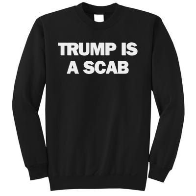 Donald Trump Is A Scab Sweatshirt