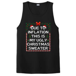 Due To Inflation This Is My Ugly Sweater Family Xmas PosiCharge Competitor Tank