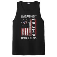 Donald Trump Inauguration Day 2025 47th President Usa Flag PosiCharge Competitor Tank