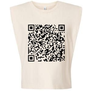 Donald Trump Is Your President Qr Trump Garment-Dyed Women's Muscle Tee