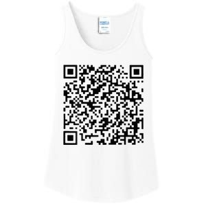 Donald Trump Is Your President Qr Trump Ladies Essential Tank