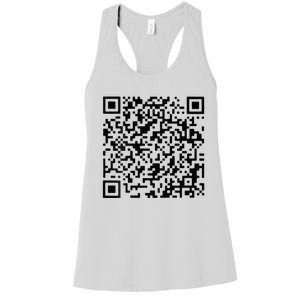 Donald Trump Is Your President Qr Trump Women's Racerback Tank