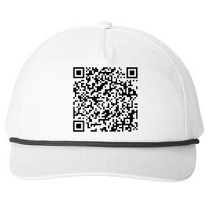 Donald Trump Is Your President Qr Trump Snapback Five-Panel Rope Hat