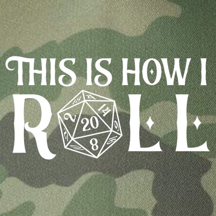 D20 This Is How I Roll Funny Dungeon Gamer Dragon Dice Legacy Tie Dye Trucker Hat