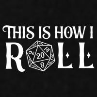 D20 This Is How I Roll Funny Dungeon Gamer Dragon Dice Ladies PosiCharge Tri-Blend Wicking Tank
