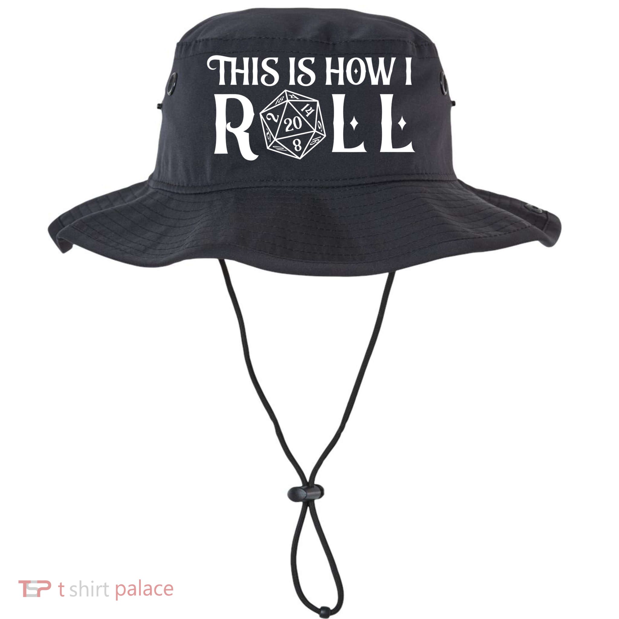 D20 This Is How I Roll Funny Dungeon Gamer Dragon Dice Bucket Hat