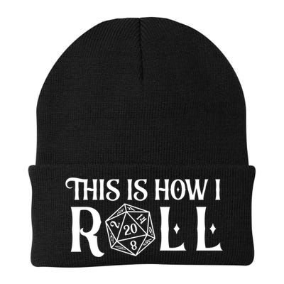 D20 This Is How I Roll Funny Dungeon Gamer Dragon Dice Beanie
