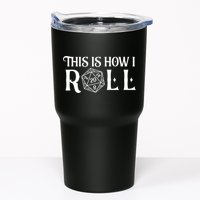 D20 This Is How I Roll Funny Dungeon Gamer Dragon Dice Tumbler