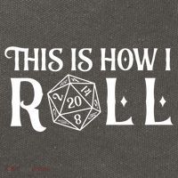 D20 This Is How I Roll Funny Dungeon Gamer Dragon Dice Cotton Canvas Backpack