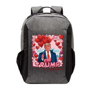 Donald Trump Is My Valentine Funny Trump Lovers Vector Backpack