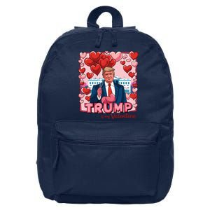 Donald Trump Is My Valentine Funny Trump Lovers 16 in Basic Backpack