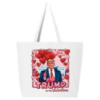 Donald Trump Is My Valentine Funny Trump Lovers 25L Jumbo Tote