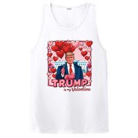 Donald Trump Is My Valentine Funny Trump Lovers PosiCharge Competitor Tank