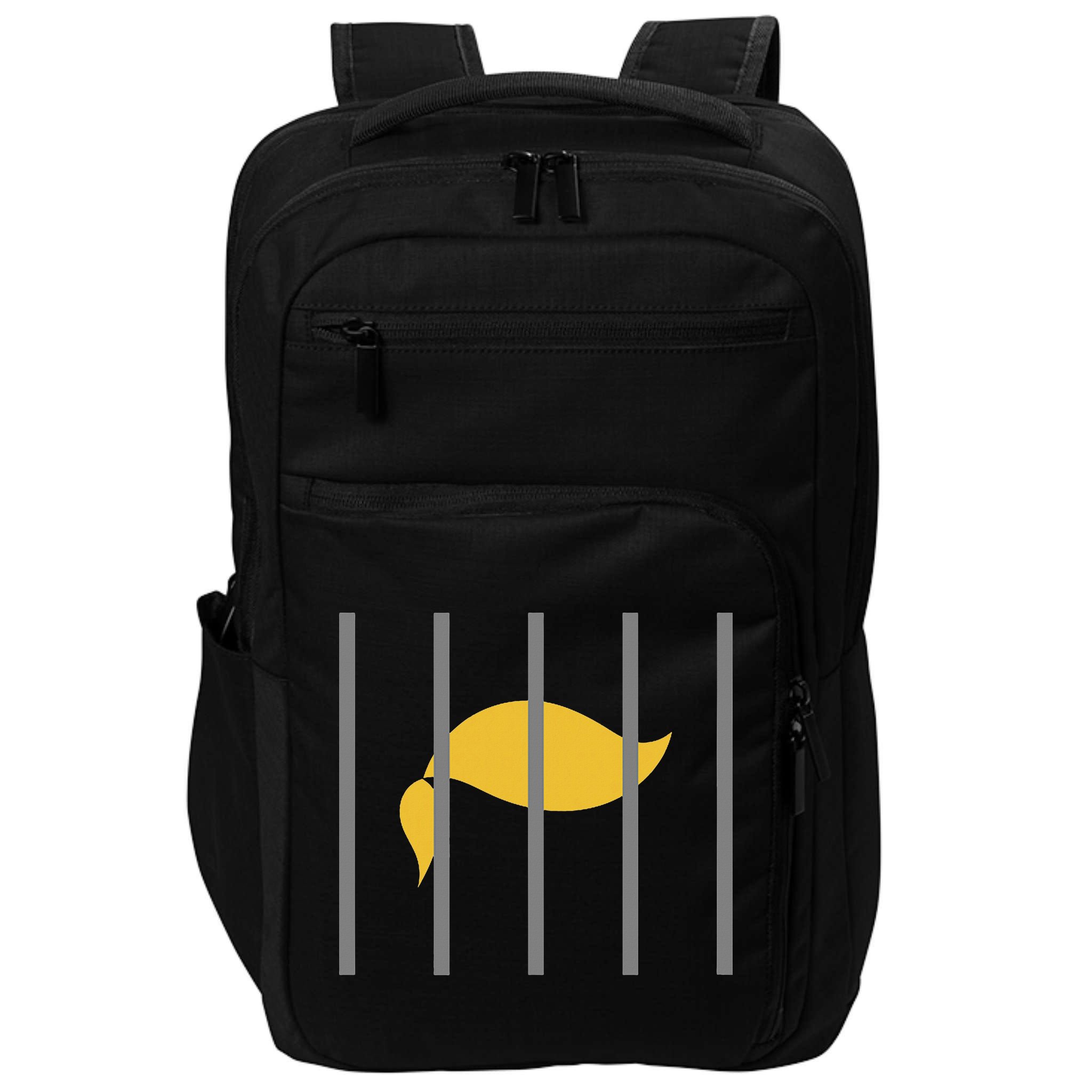 Donald Trump Impeach Anti Trump Behind Bars Impact Tech Backpack