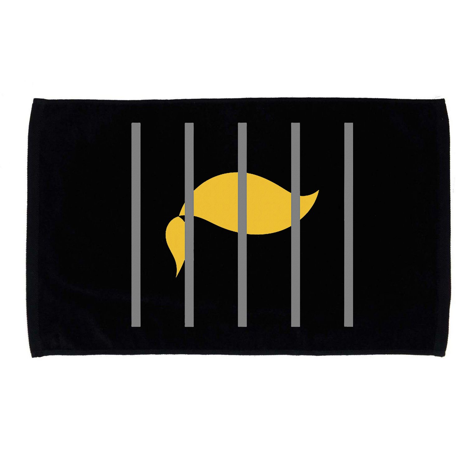 Donald Trump Impeach Anti Trump Behind Bars Microfiber Hand Towel