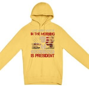 Donald Trump Is My President Premium Pullover Hoodie