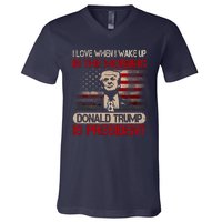 Donald Trump Is My President V-Neck T-Shirt