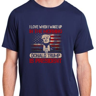 Donald Trump Is My President Adult ChromaSoft Performance T-Shirt