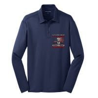 Donald Trump Is My President Silk Touch Performance Long Sleeve Polo