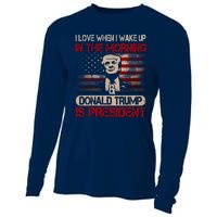 Donald Trump Is My President Cooling Performance Long Sleeve Crew