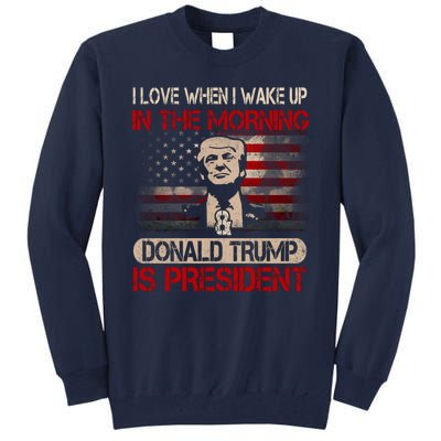 Donald Trump Is My President Tall Sweatshirt