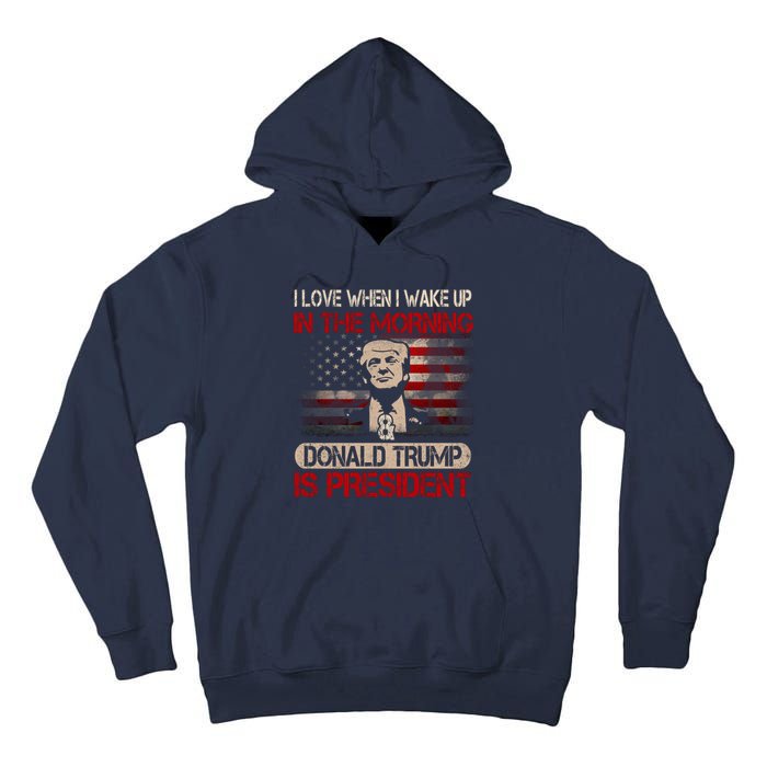 Donald Trump Is My President Tall Hoodie