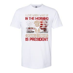 Donald Trump Is My President Softstyle CVC T-Shirt