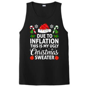 Due to Inflation This is My Ugly Sweater For Christmas PosiCharge Competitor Tank