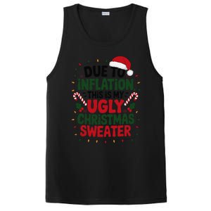 Due To Inflation This Is My Ugly Sweater For Christmas PosiCharge Competitor Tank