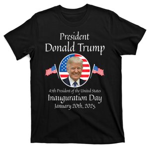 Donald Trump Inauguration Day 2025 47th Usa President Gift T-Shirt