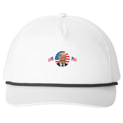 Donald Trump Inauguration Day 2025 47th Usa President Gift Snapback Five-Panel Rope Hat