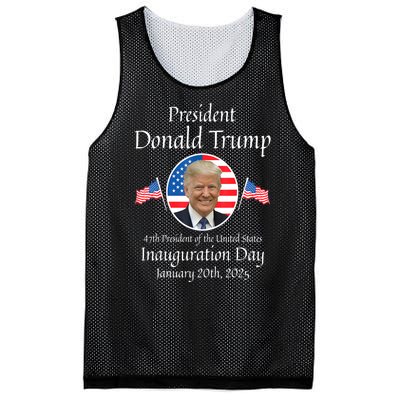 Donald Trump Inauguration Day 2025 47th Usa President Gift Mesh Reversible Basketball Jersey Tank