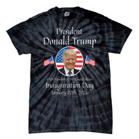 Donald Trump Inauguration Day 2025 47th Usa President Gift Tie-Dye T-Shirt