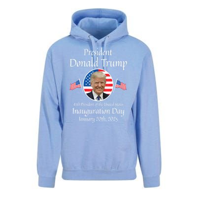 Donald Trump Inauguration Day 2025 47th Usa President Gift Unisex Surf Hoodie