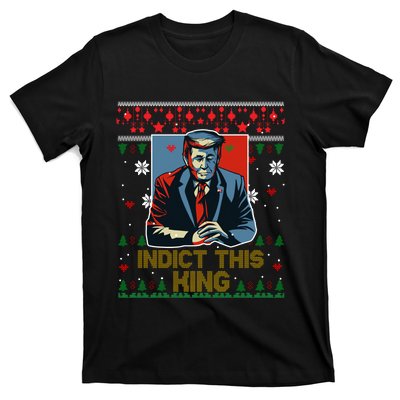 Donald Trump Indict This Ugly Christmas Funny Trump Ugly Christmas T-Shirt