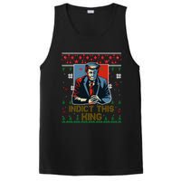 Donald Trump Indict This Ugly Christmas Funny Trump Ugly Christmas PosiCharge Competitor Tank