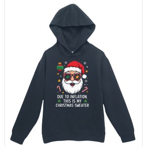 Due To Inflation Christmas Sweater Urban Pullover Hoodie