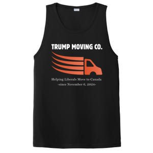 Donald Trump Inauguration Funny Moving Conservative Cool Gift PosiCharge Competitor Tank