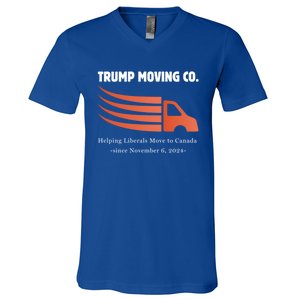 Donald Trump Inauguration Funny Moving Conservative Cool Gift V-Neck T-Shirt