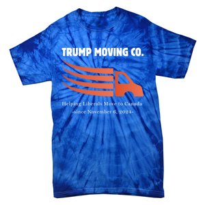 Donald Trump Inauguration Funny Moving Conservative Cool Gift Tie-Dye T-Shirt