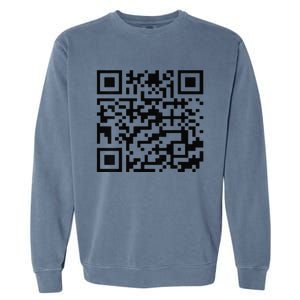 Donald Trump Is Your President Qr Trump Garment-Dyed Sweatshirt