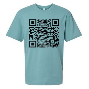 Donald Trump Is Your President Qr Trump Sueded Cloud Jersey T-Shirt