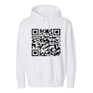 Donald Trump Is Your President Qr Trump Garment-Dyed Fleece Hoodie