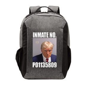 Donald Trump Inmate Number Mugshot Vector Backpack