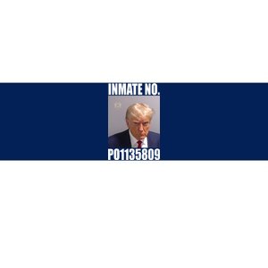 Donald Trump Inmate Number Mugshot Bumper Sticker