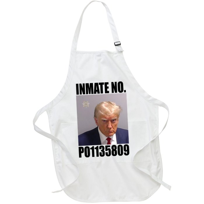Donald Trump Inmate Number Mugshot Apron